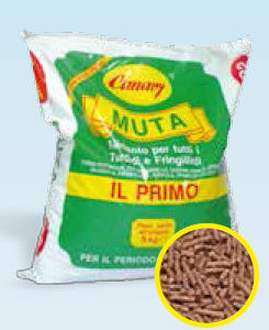 mangime pellettato muta canary per uccelli insettivori