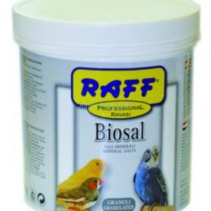 sali minerali in granuli raff professional biosal, per uccelli