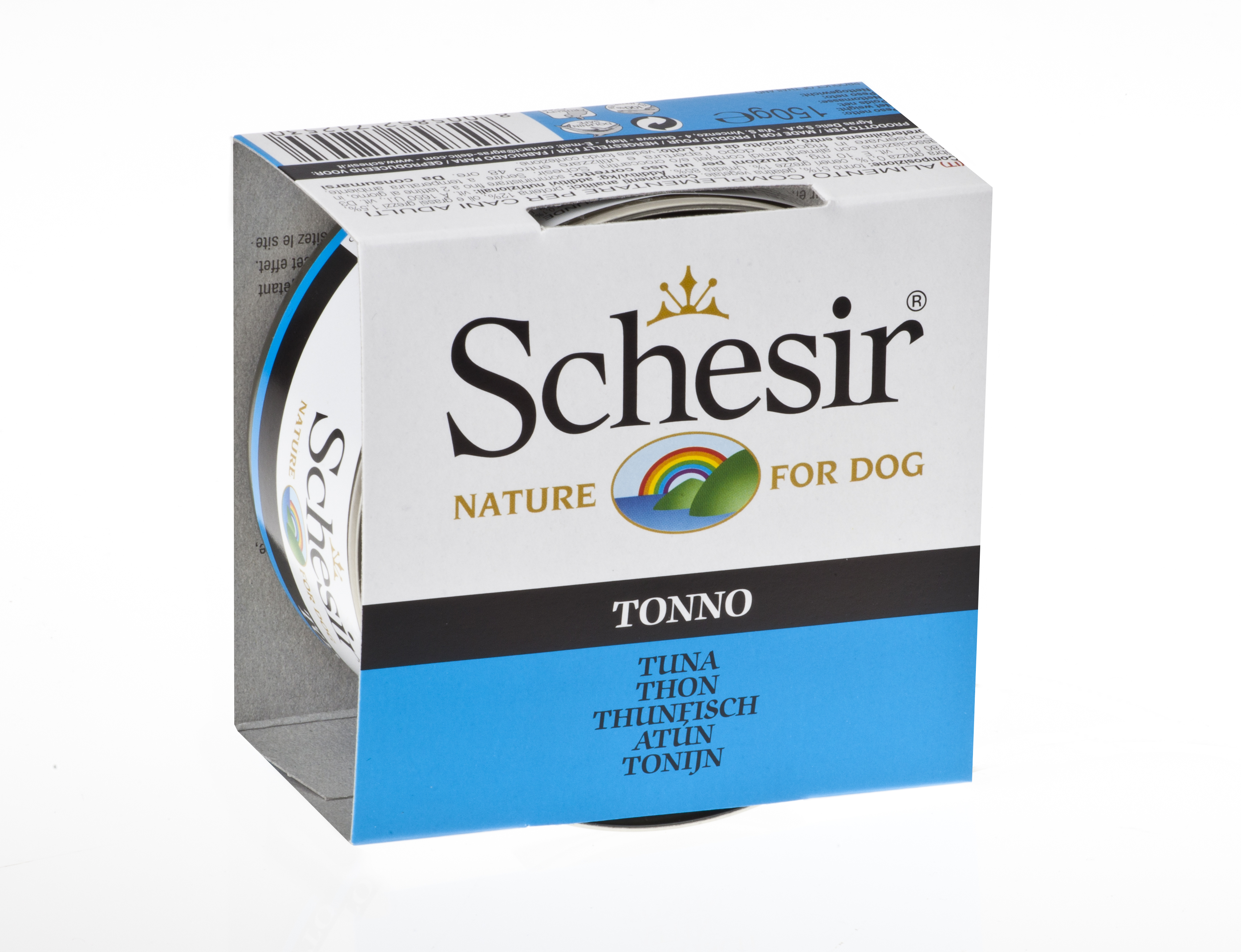 schesir dog tonno alimento umido cane