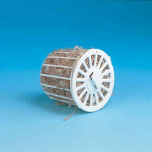 palla nido in fibra di juta per canarini ed esotici