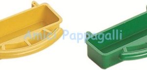 mangiatoia portabiscotto per uccelli