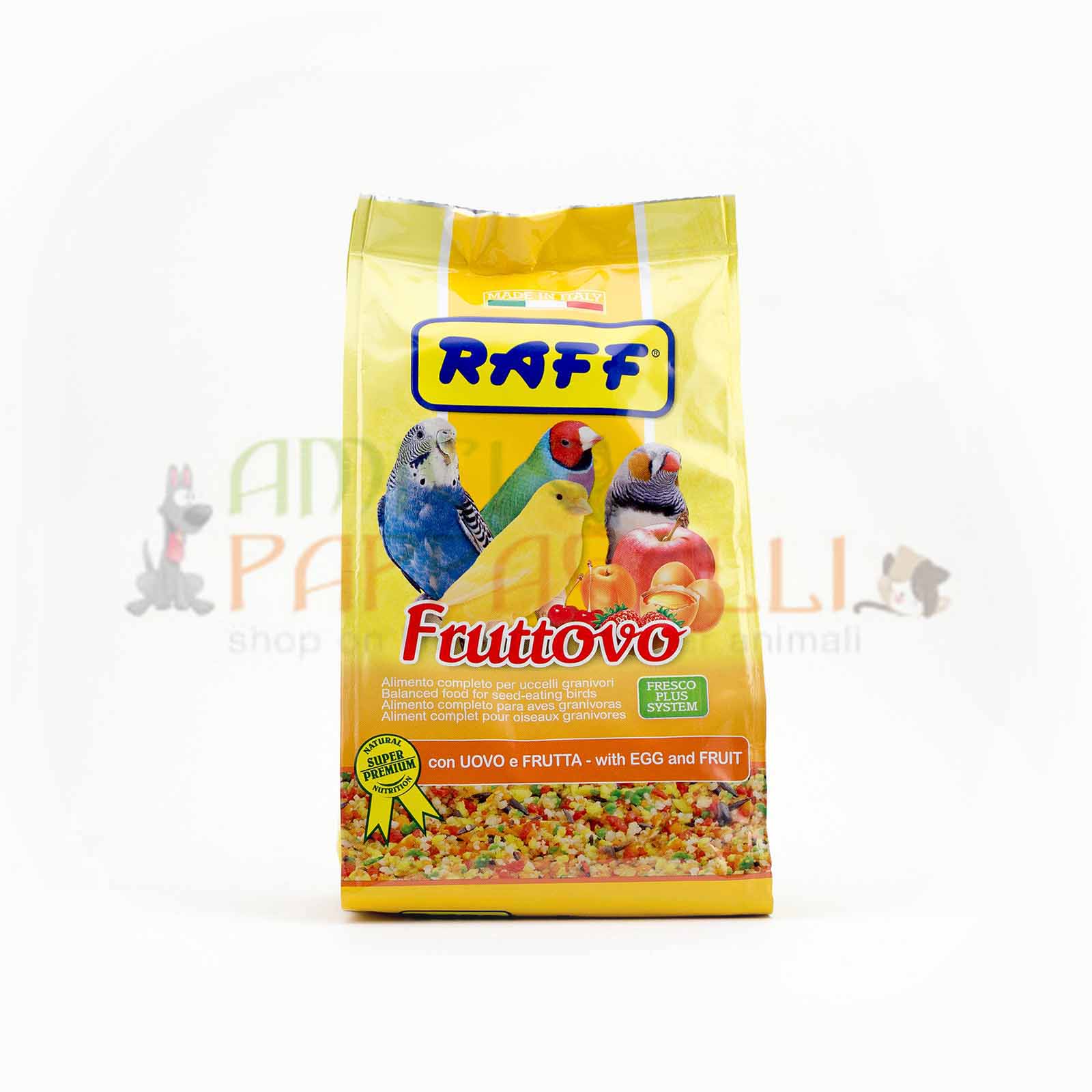 fruttovo pastone per uccelli raff