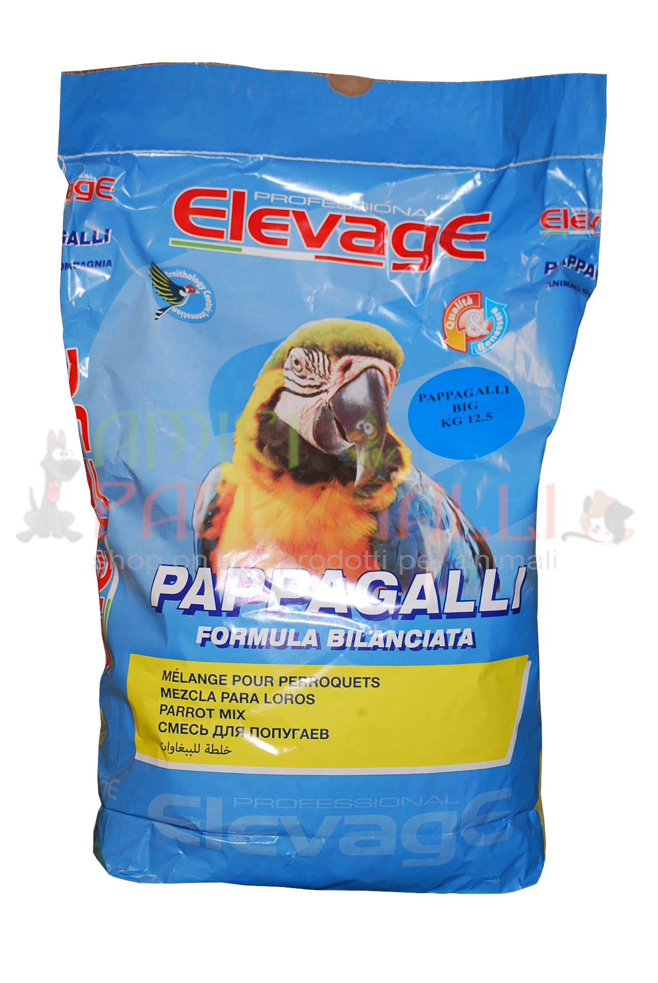 elevage pappagalli big mangime per pappagallo grande taglia