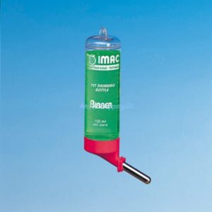 imac bibber 150ml abbeveratoio per conigli criceti e roditori