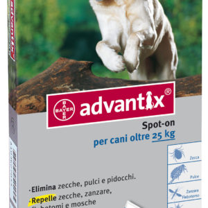 bayer advantix spot on antiparassitario cani oltre 25kg