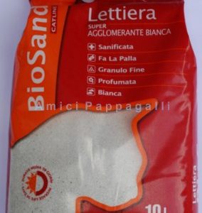 biosand cat line rossa lettiera per cassette igieniche dei gatti