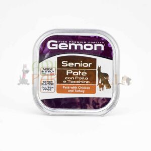 Gemon Patè con Pollo e Tacchino Senior per cani in età avanzata
