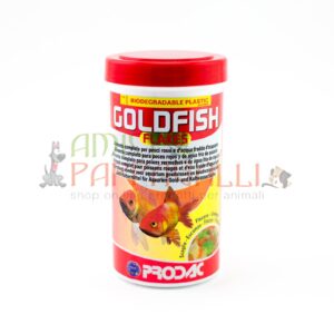 prodac goldfish flakes mangime in scaglie per pesci rossi acquario e laghetto e acqua dolce