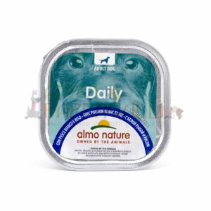 almo nature Daily pesce bianco e riso per cani adulti