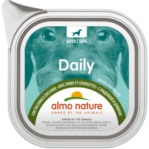 almo nature con tacchino e zucchine per cane adulto