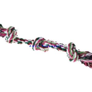 gioco corda tre nodi per cani