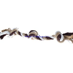 gioco in corda sisal a tre nodi per cani