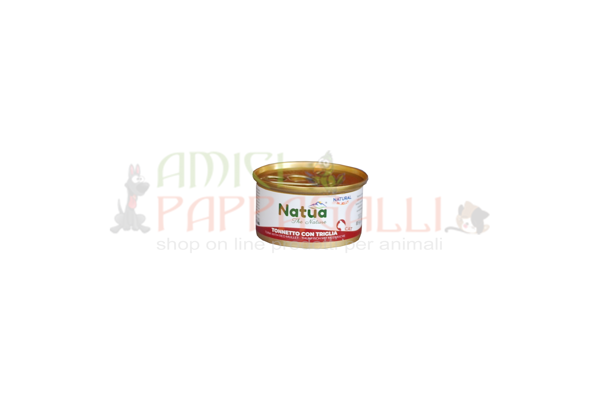 Natua Tonnetto con Triglia 85g - cibo umido in jelly per gatti