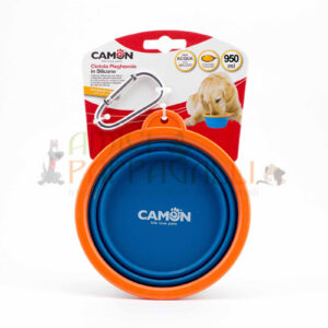 camon ciotole pieghevoli per cibo e acqua cani e gatti