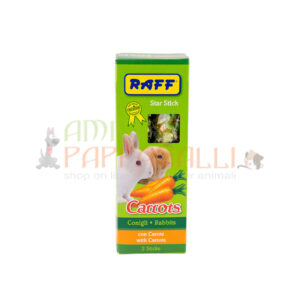 raff stick carrots per conigli