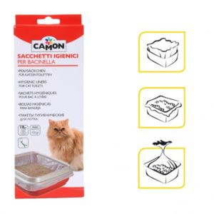 sacchetti igienici ricambio per lettiere gatto camon
