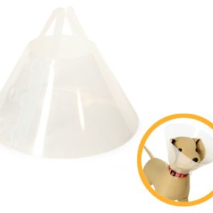 collare elisabetta protettivo per cane collo 30cm