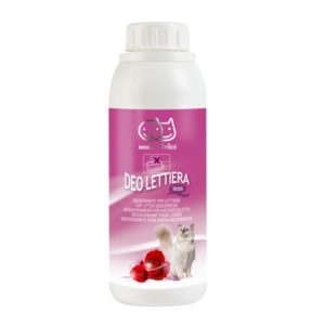 deodorante deo lettiere alla rosa per gatti