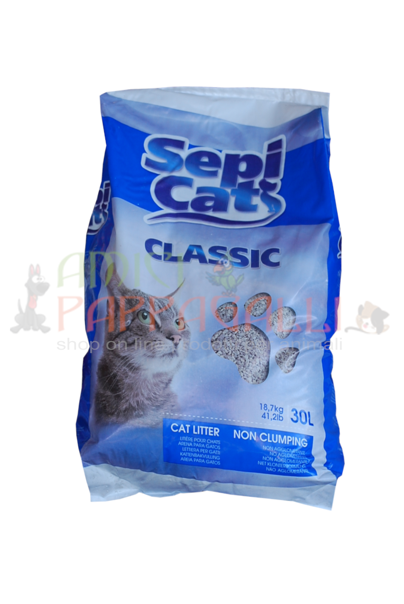 Sepicat classic 30litri - base per fondi gabbie conigli