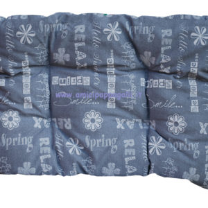 cuscino grigio rettangolare imbottito Alba Fabotex per cani