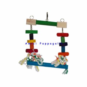 gioco altalena per pappagalli, inseparabili, parrocchetti