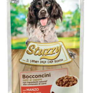 stuzzy bocconcini manzo per cani adulti