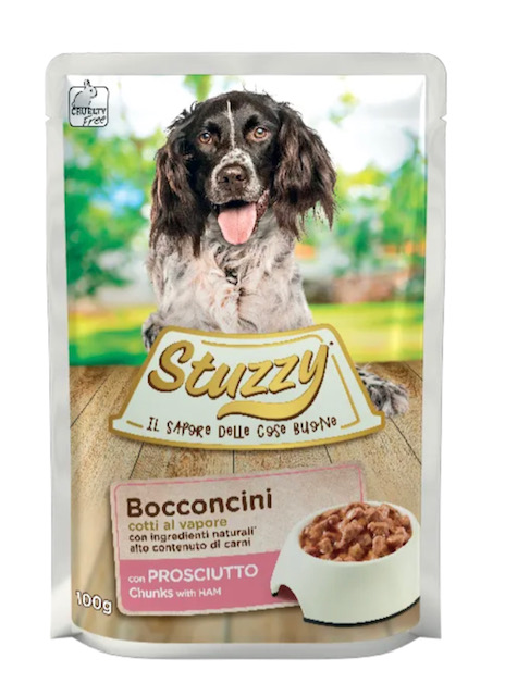 stuzzy bocconcini prosciutto per cani adulti