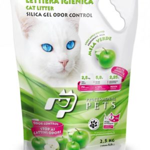 lettiera mela in gel di silicio professional pets