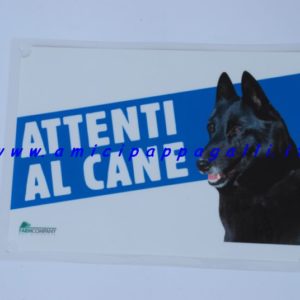 Cartelli attenti al cane Pastore Belga – Cartello di : Attenzione ai cani!