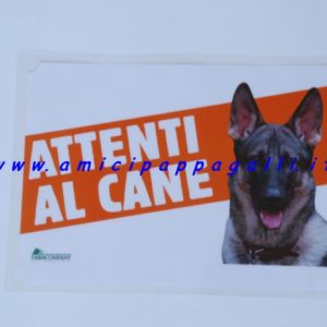 Cartelli attenti al cane Pastore Tedesco – Avviso di presenza di cani