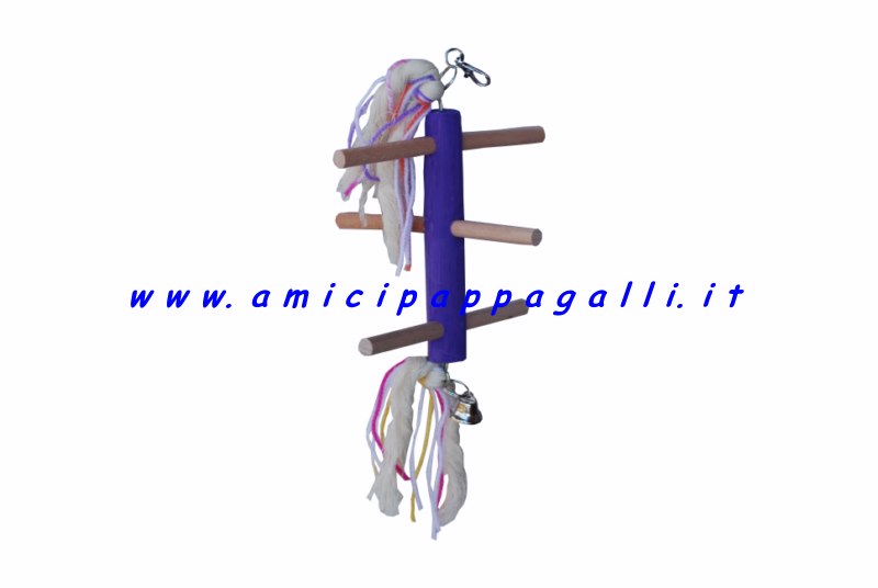 trespolo e gioco per pappagalli