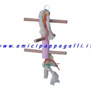 trespoli per inseparabili e pappagalli