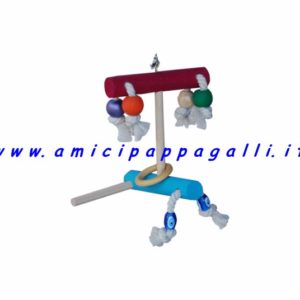 altalena giochi per pappagalli e inseparabili