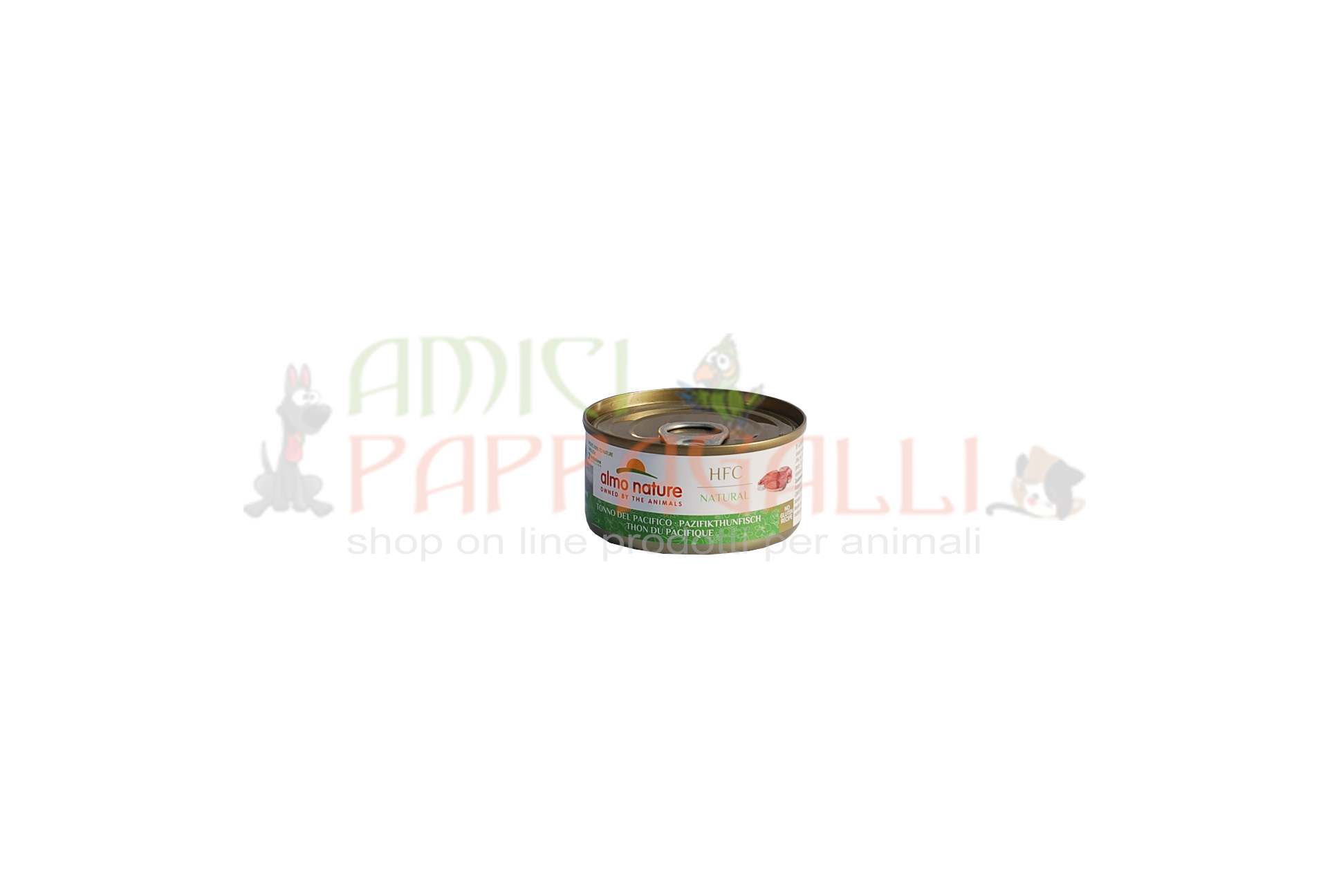 Almo Nature Tonno del Pacifico 85g HFC Natural gatto adulto