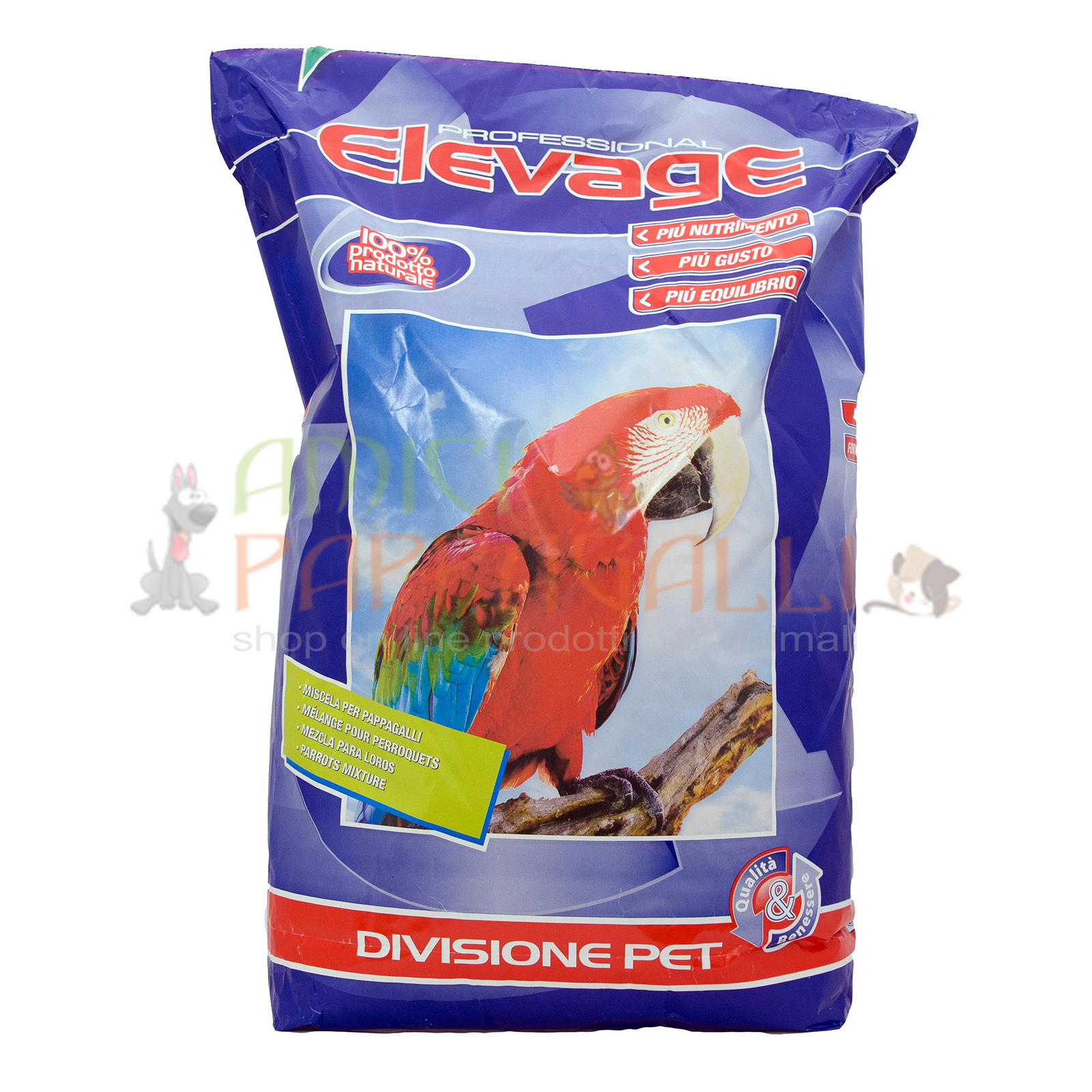 Elevage Big kg12,5 mangime per pappagalli grande taglia