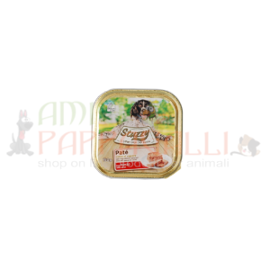 Stuzzy Patè Manzo 150g cane adulto cibo umido