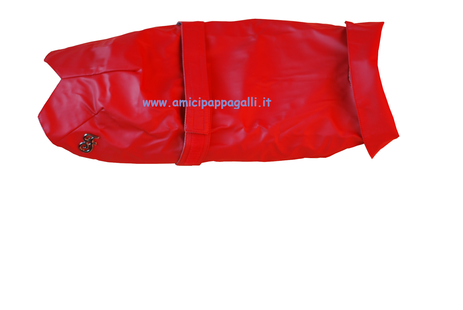 impermeabile cappottino rosso per cani tutte le taglie ferribiella