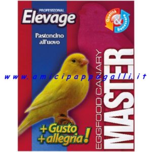elevage master pastone all'uovo per canarini