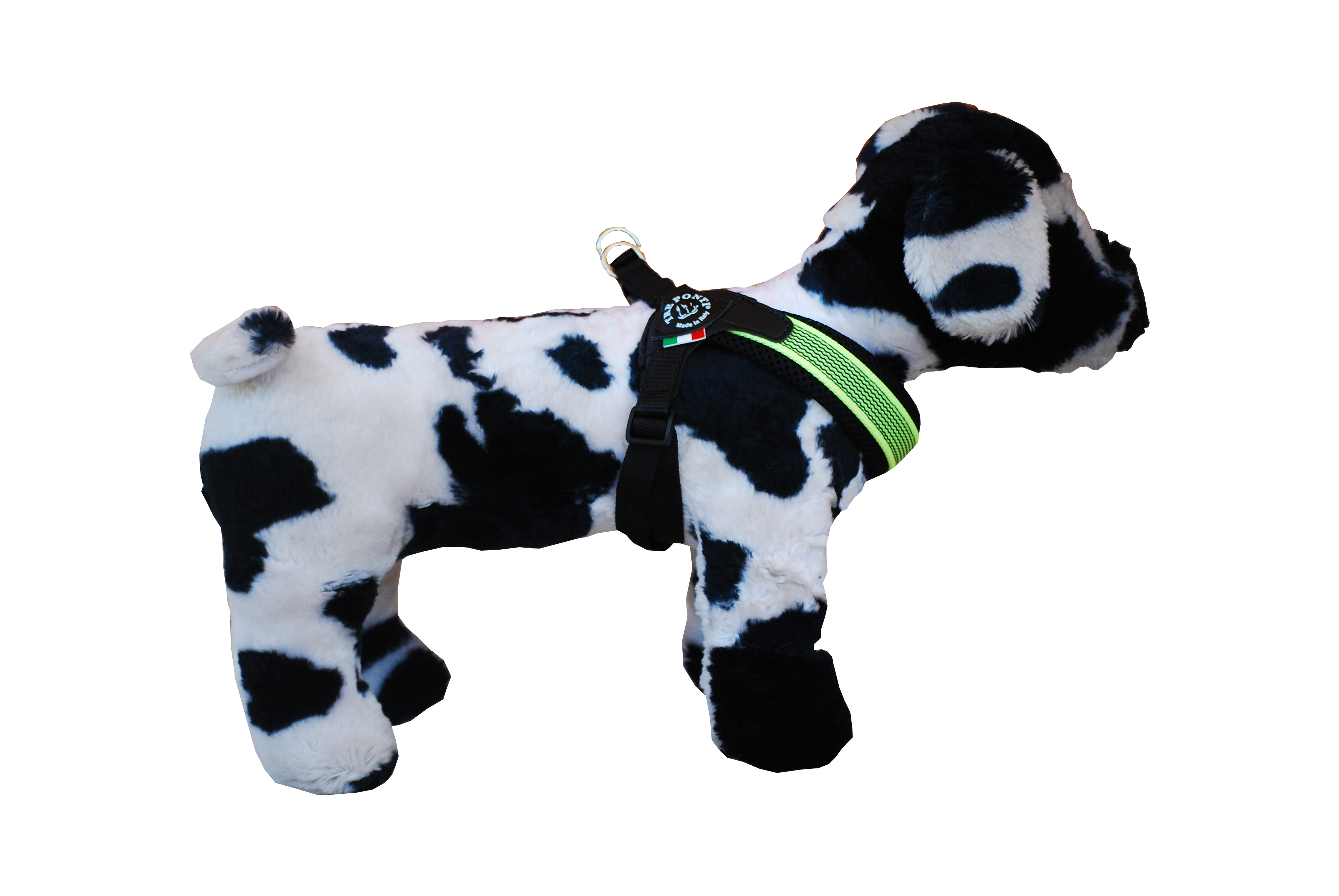 tre ponti pettorina cane colore verde regolabile sottopancia