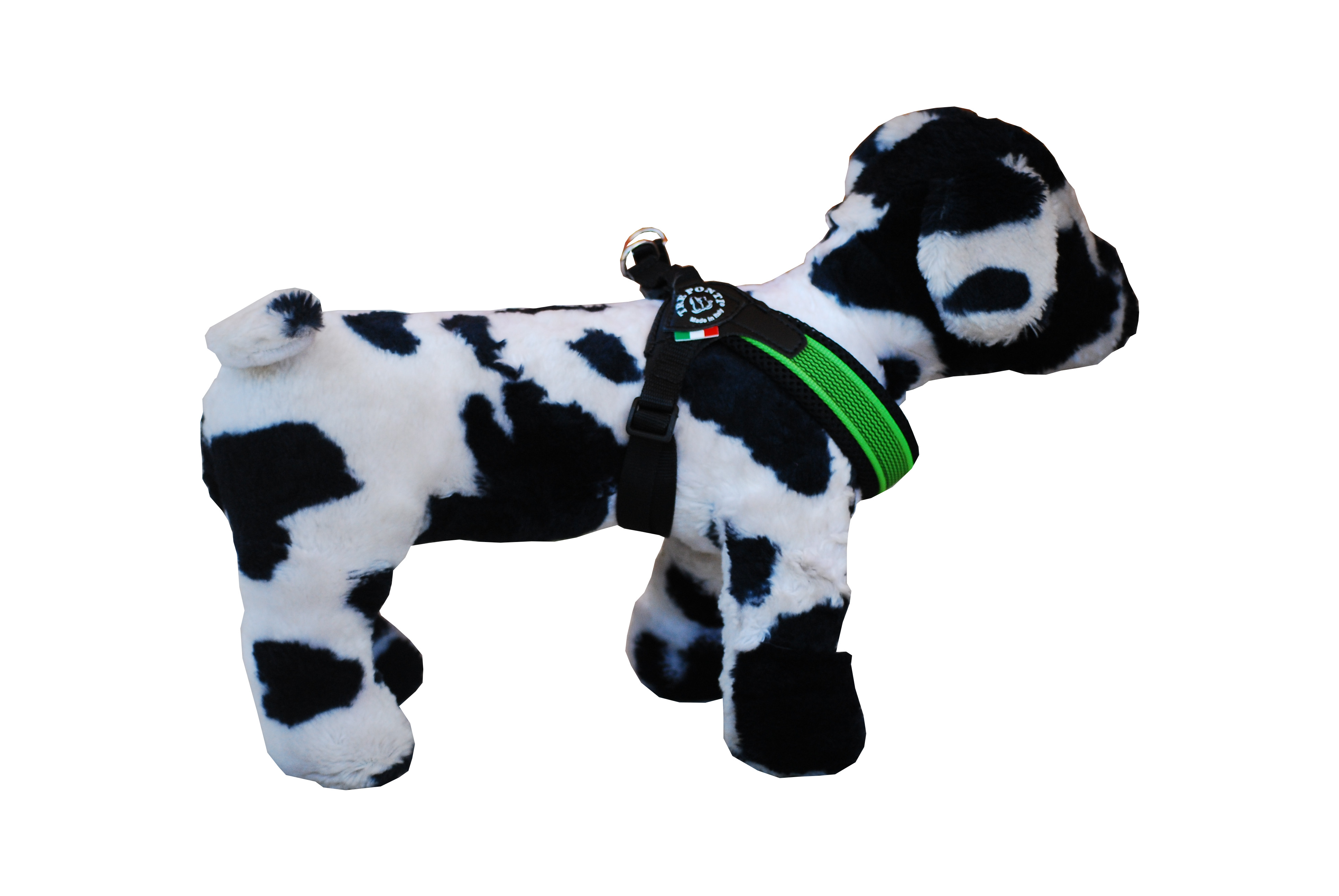 tre ponti pettorina cane colore verde regolabile sottopancia