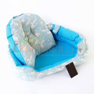 cuccia divanetto in due misure, per cani e gatti di media e piccola taglia