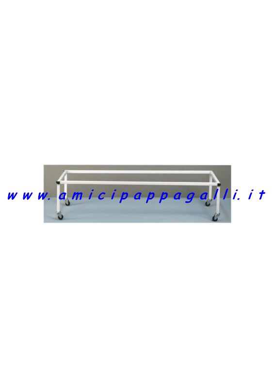 carrello supporto per gabbie 90cm-120 cm domus molinari