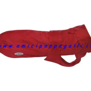 donald red camon impermeabili per cane