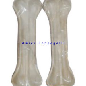 ossa bianche naturali pelle bufala per cani