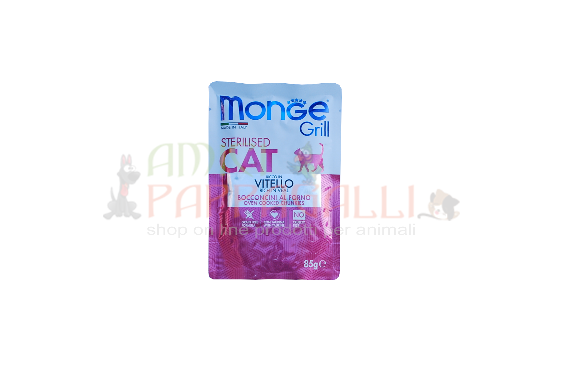 monge buste vitello sterilized per gatto