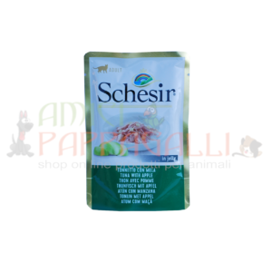 Schesir tonnetto e mela gatti adulti busta 85g