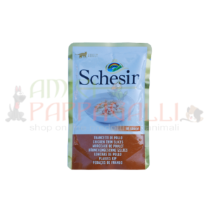 schesir trancetti di pollo in salsa umido per gatti