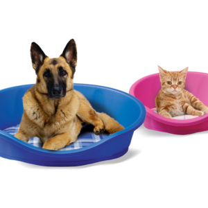 Cucce in plastica cane