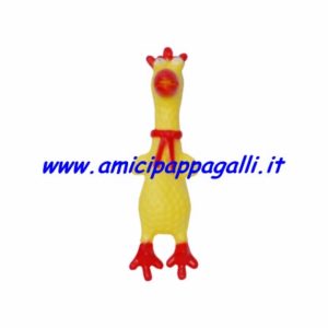 pollo gioco per cani di media e grande taglia, in vinile lunghezza cm26