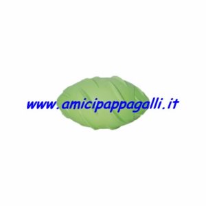 pallina rugby gioco per cane in gomma